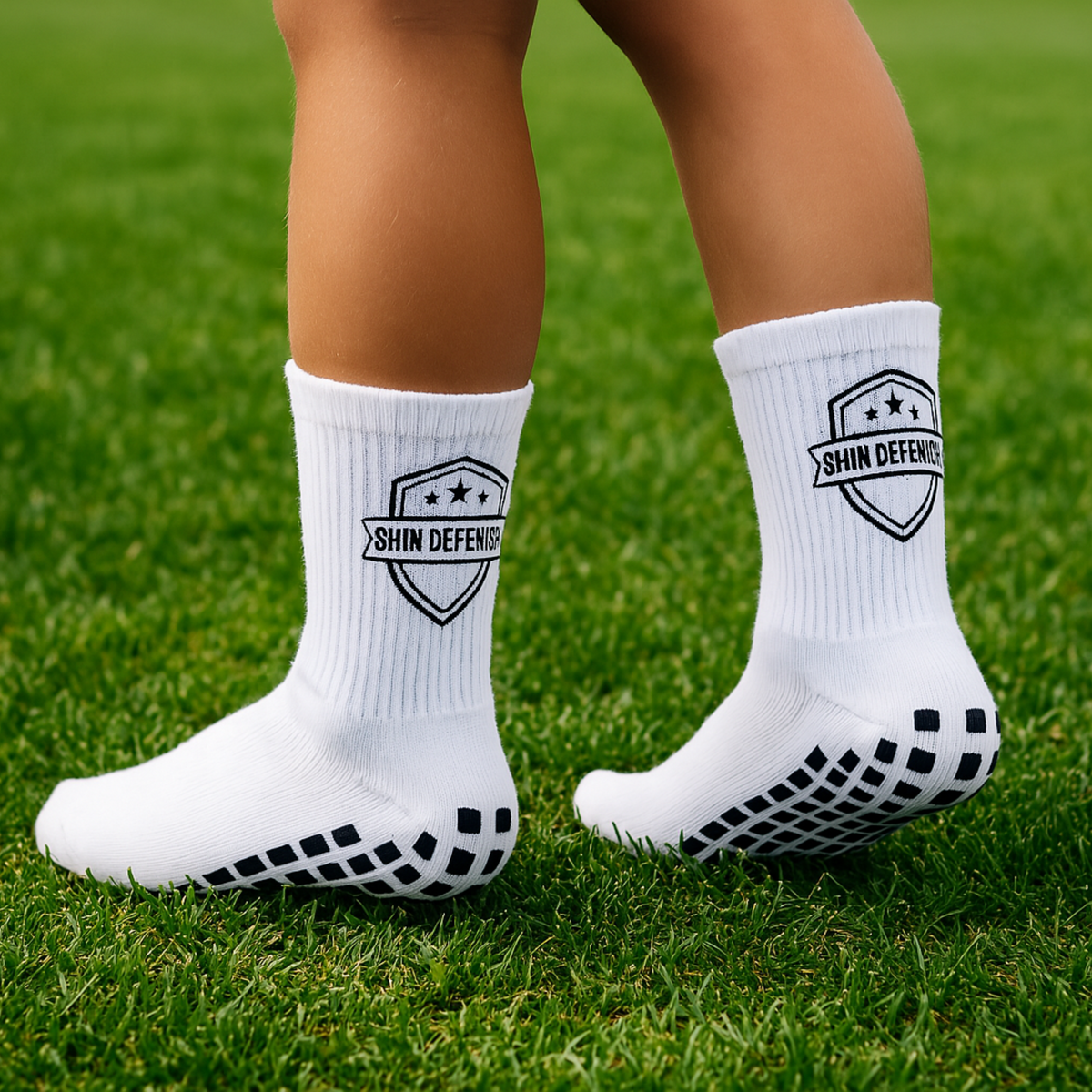 ShinDefender Grip Socks